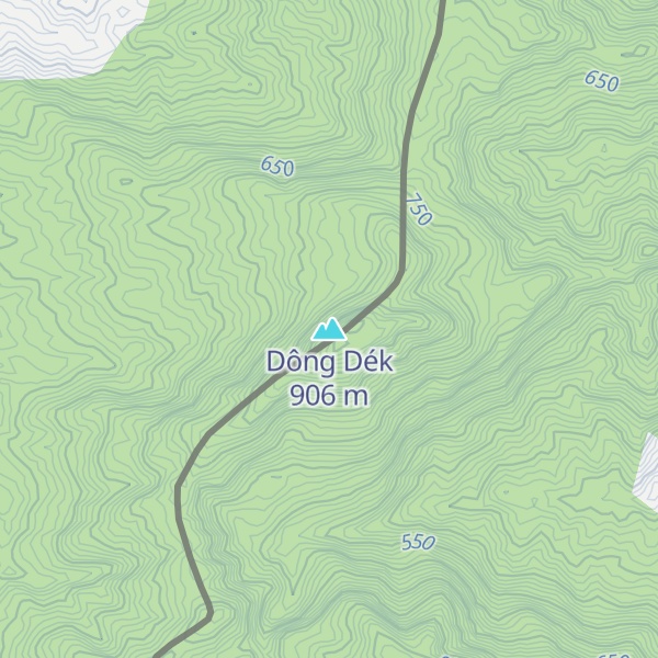 Map of Dông Dék