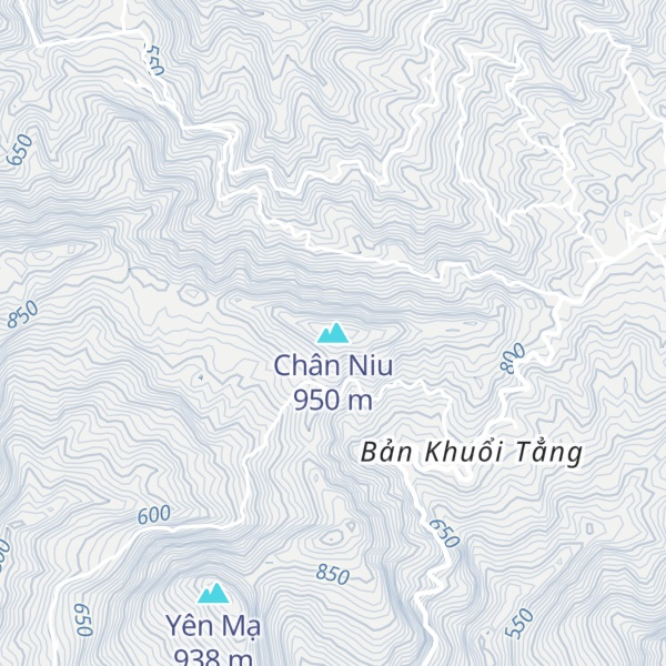 Map of Chân Niu