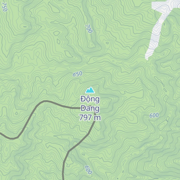 Map of Động Dang