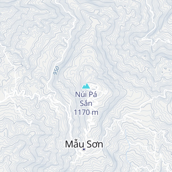 Map of Núi Pá Sắn