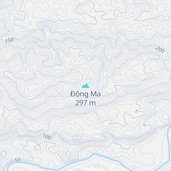Map of Động Ma