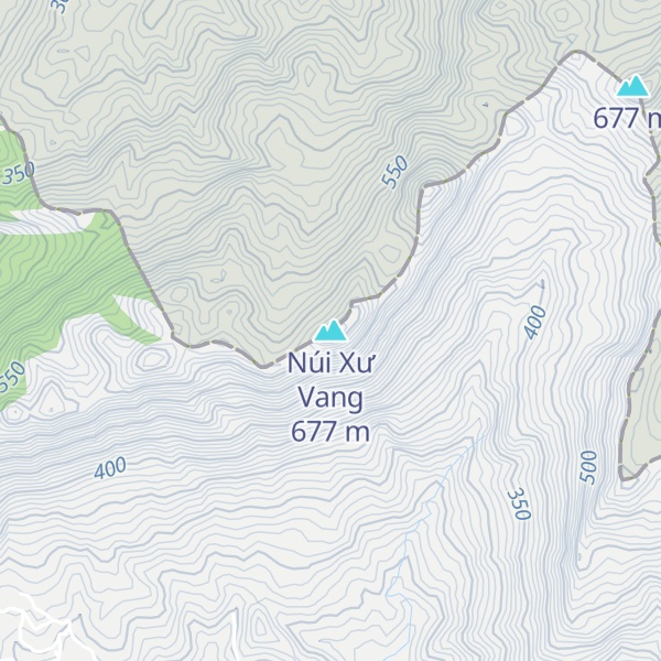 Map of Núi Xư Vang