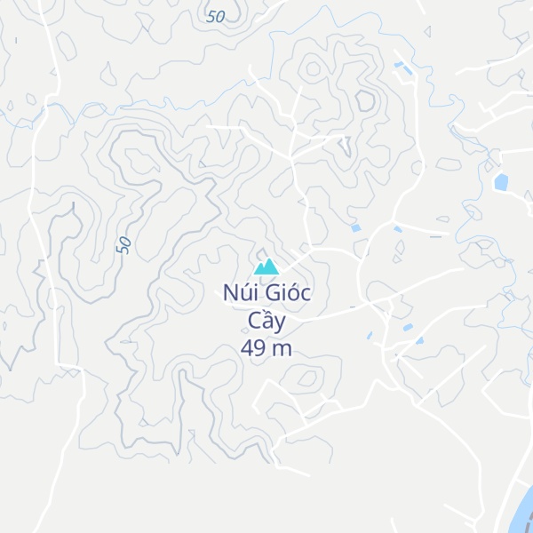 Map of Núi Gióc Cầy