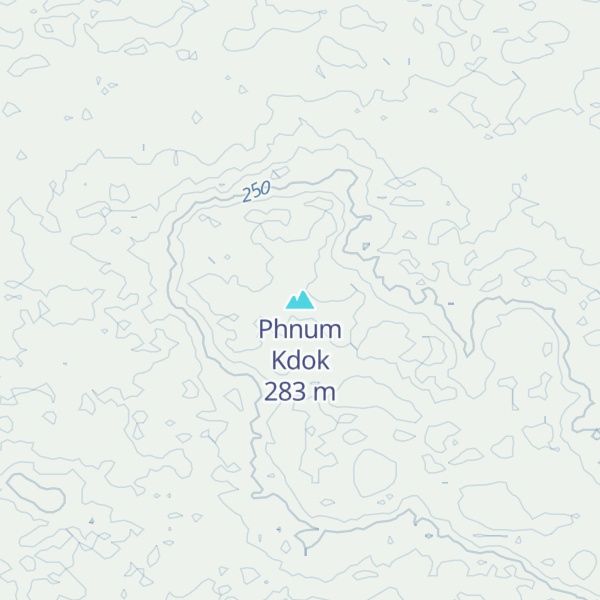 Map of Phnum Kdok