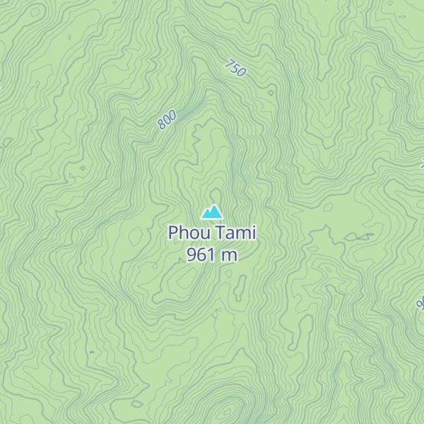 Map of Phou Tami
