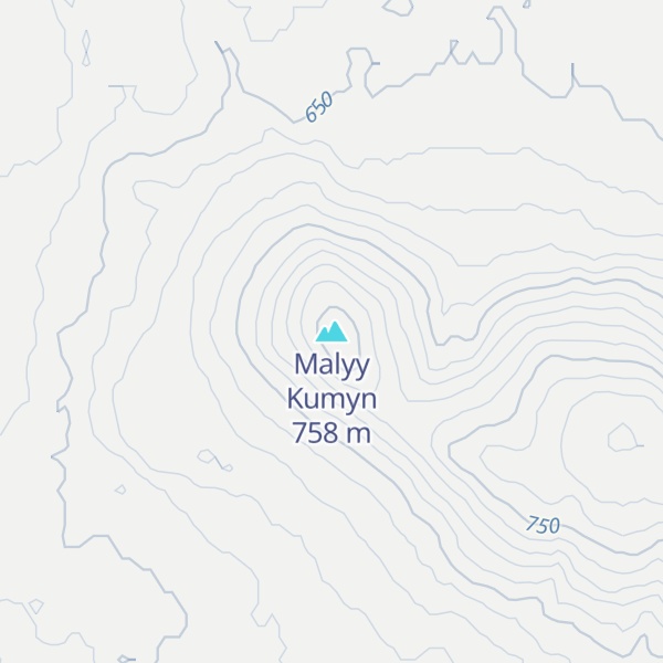 Map of Malyy Kumyn