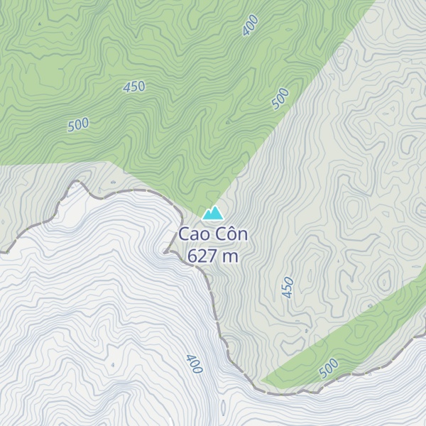 Map of Cao Côn