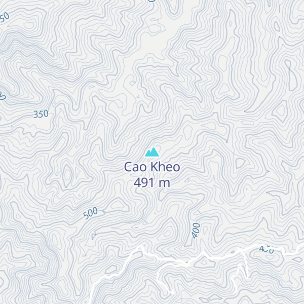 Map of Cao Kheo