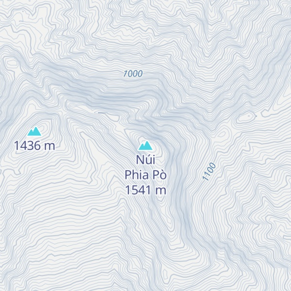 Map of Núi Phia Pò