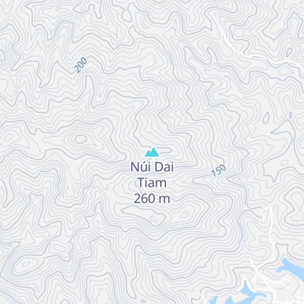Map of Núi Dai Tiam