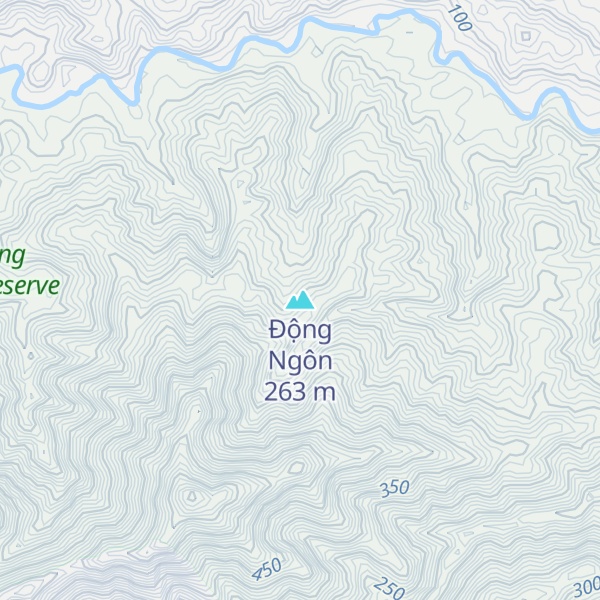 Map of Động Ngôn