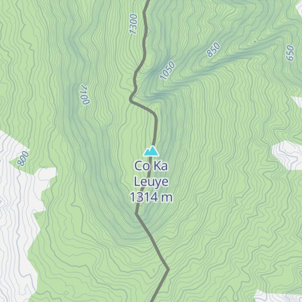 Map of Co Ka Leuye