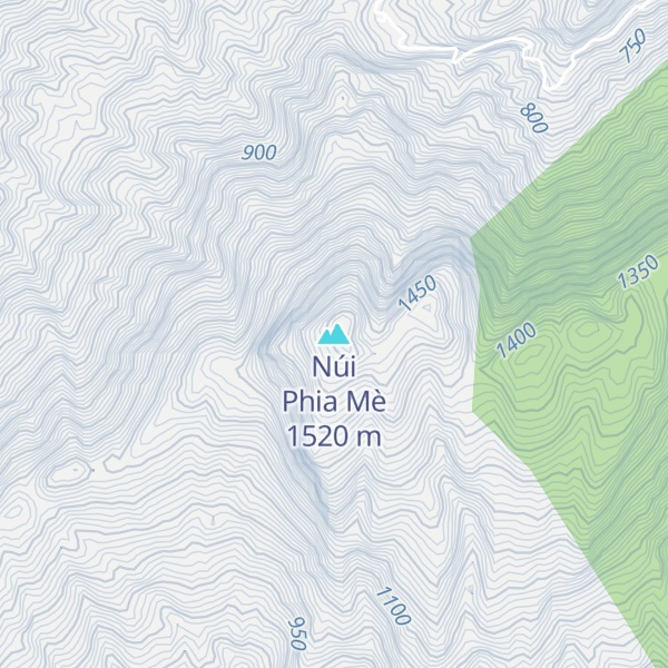 Map of Núi Phia Mè