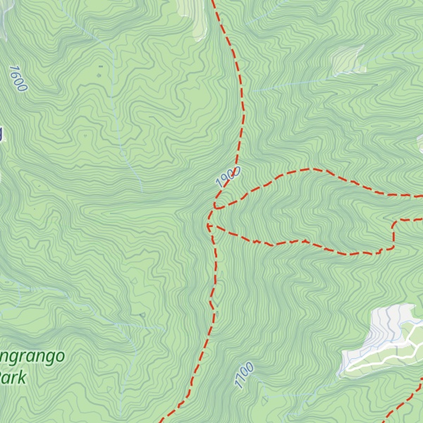Map of Geger Bentang