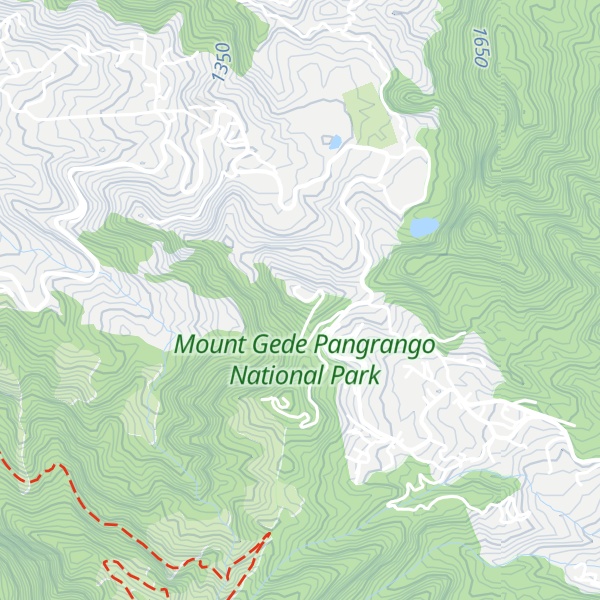 Map of Gunung Mas
