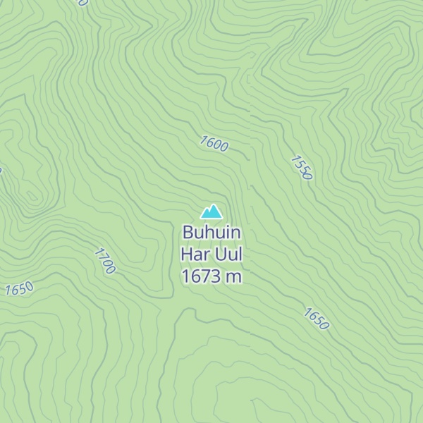 Map of Buhuin Har Uul
