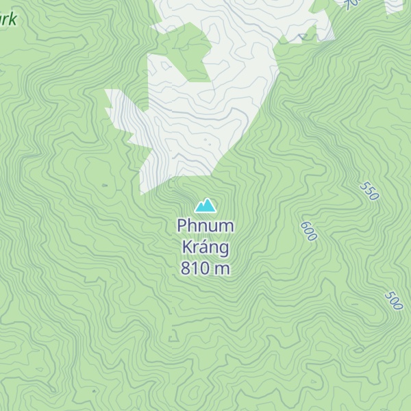 Map of Phnum Kráng