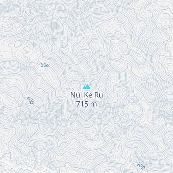 Map of Núi Ke Ru