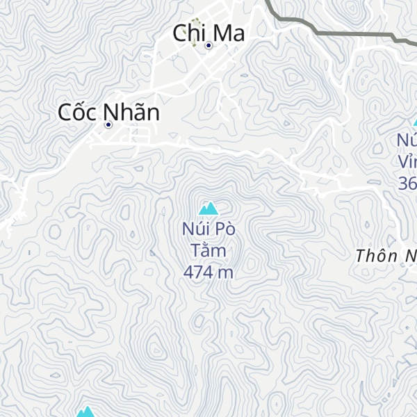 Map of Núi Pò Tằm