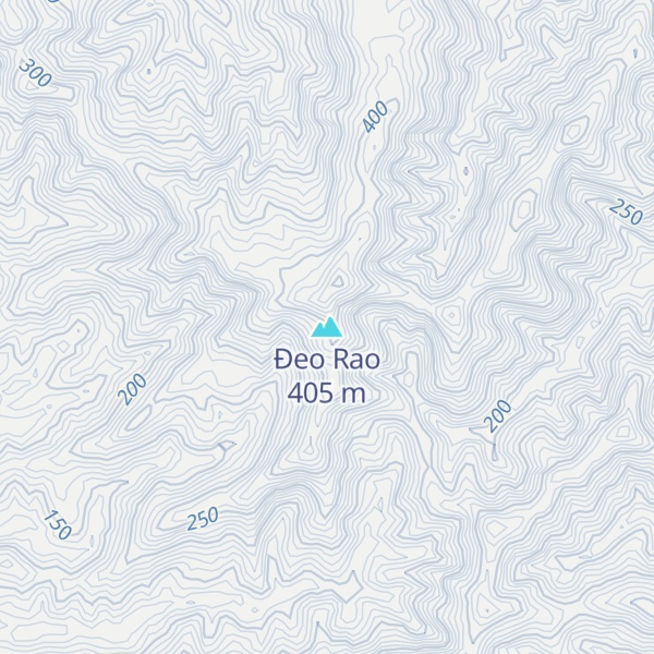 Map of Đeo Rao