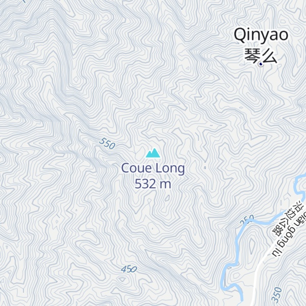 Map of Coue Long