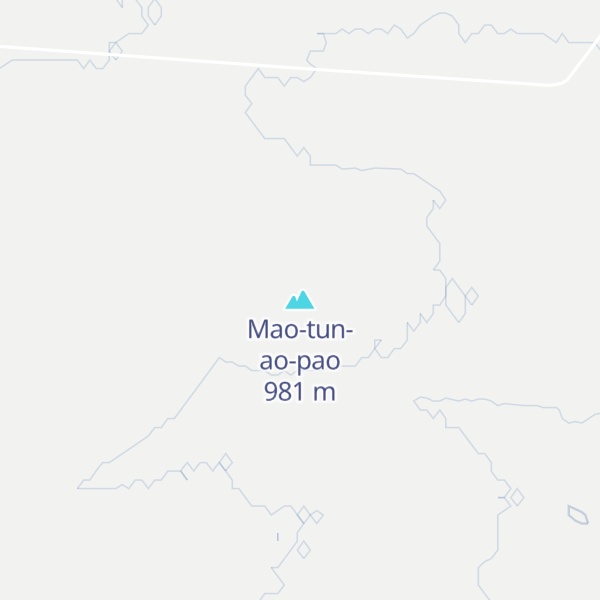 Map of Mao-tun-ao-pao