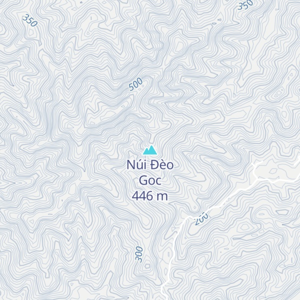 Map of Núi Đèo Goc