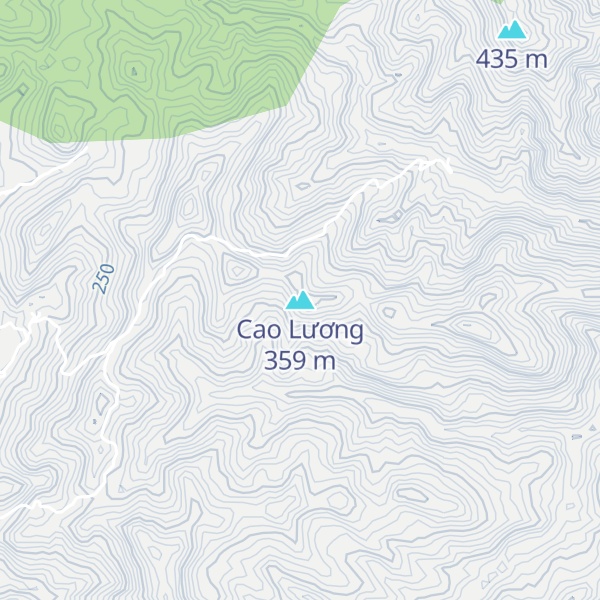 Map of Cao Lương