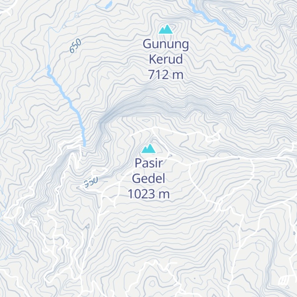 Map of Pasir Gedel