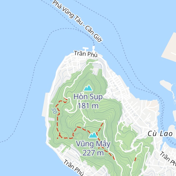 Map of Hòn Sụp