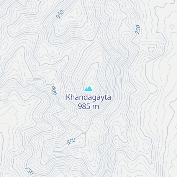 Map of Khandagayta