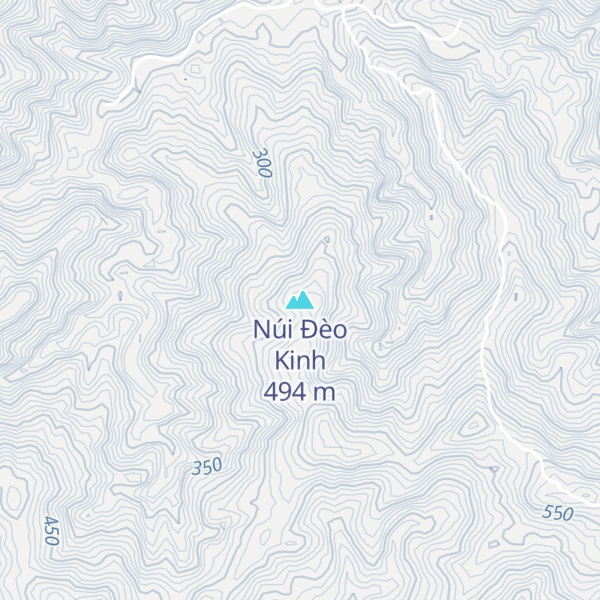 Map of Núi Đèo Kinh