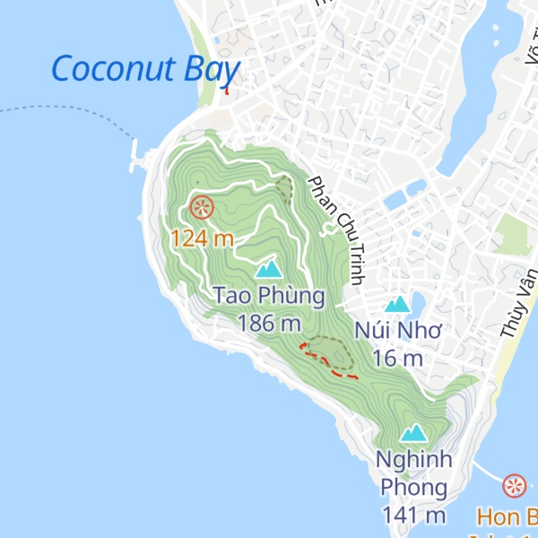 Map of Tao Phùng