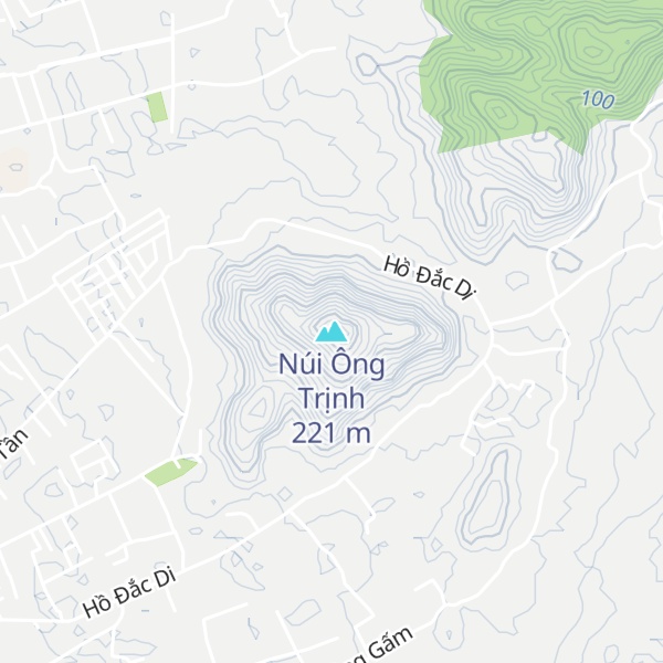 Map of Núi Ông Trịnh