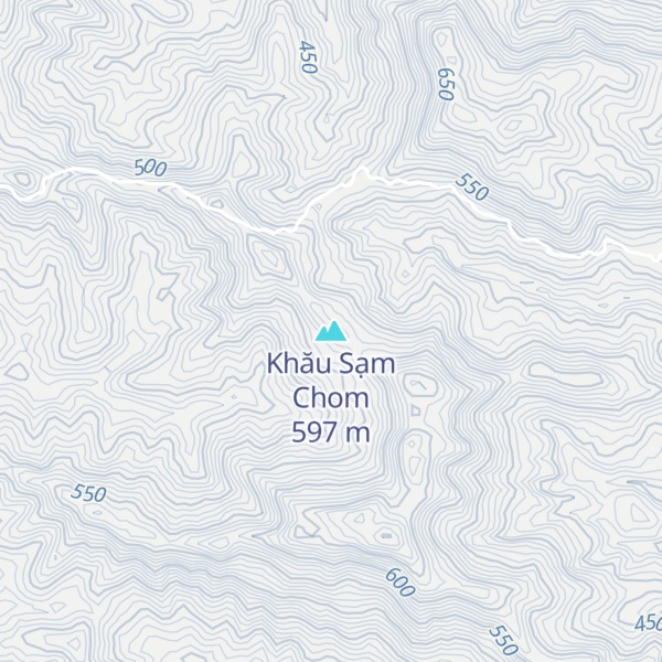 Map of Khău Sạm Chom
