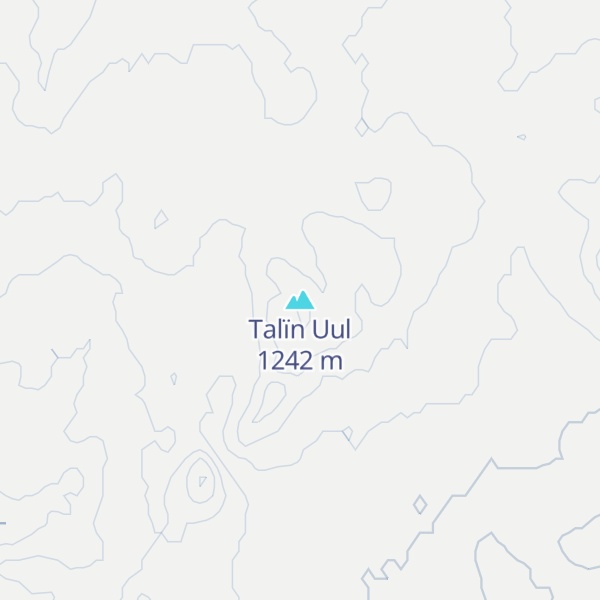 Map of Talïn Uul