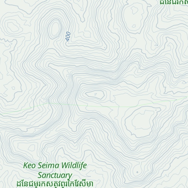 Map of Phnum Kŭng Dras