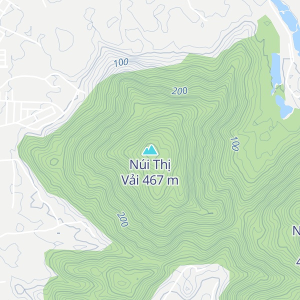Map of Núi Thị Vải