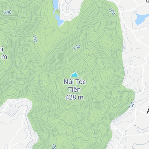 Map of Núi Tóc Tiên