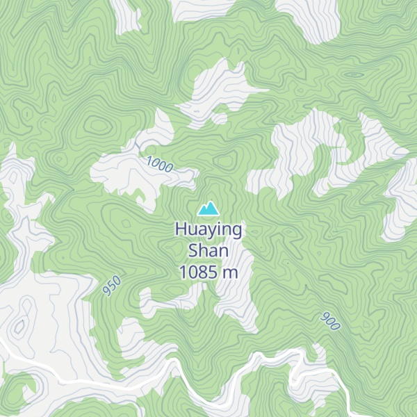 Map of Huaying Shan