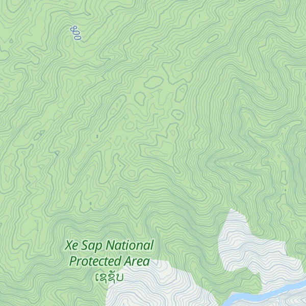 Map of Phou Ailiou