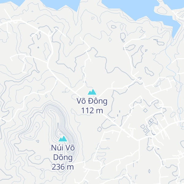 Map of Võ Đông