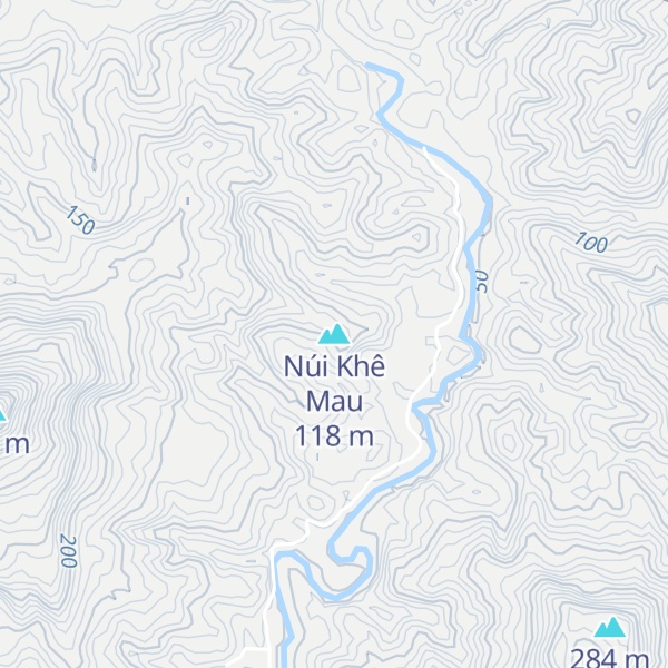 Map of Núi Khê Mau