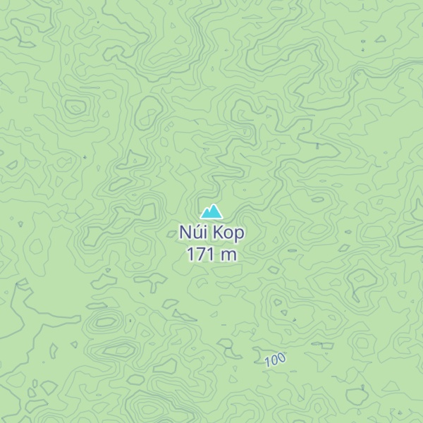 Map of Núi Kop