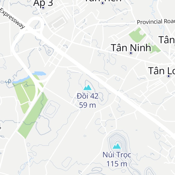 Map of Đồi 42