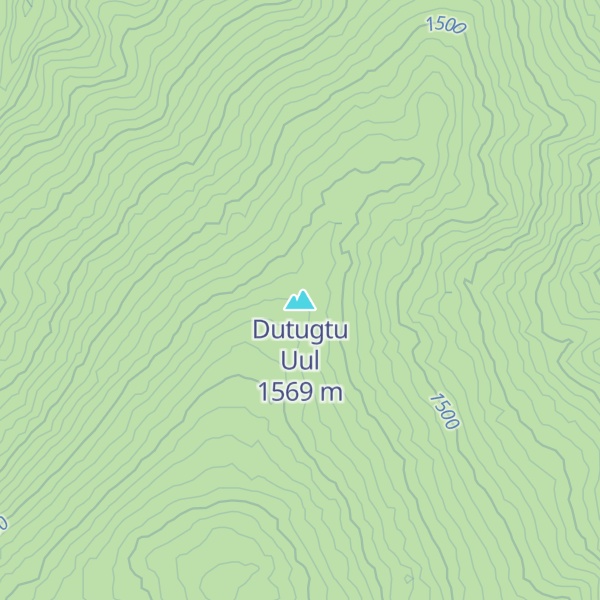 Map of Dutugtu Uul