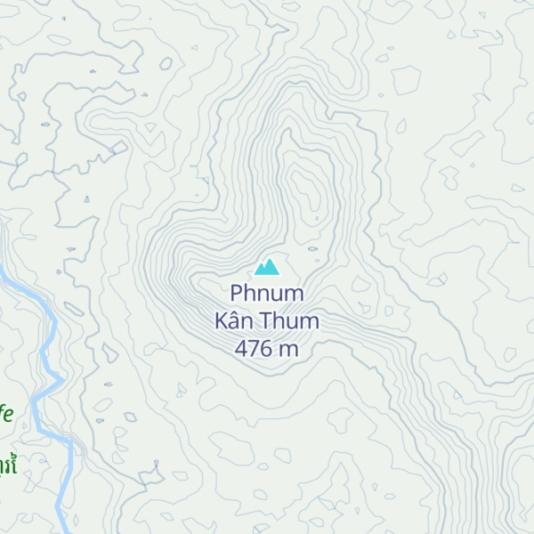 Map of Phnum Kân Thum