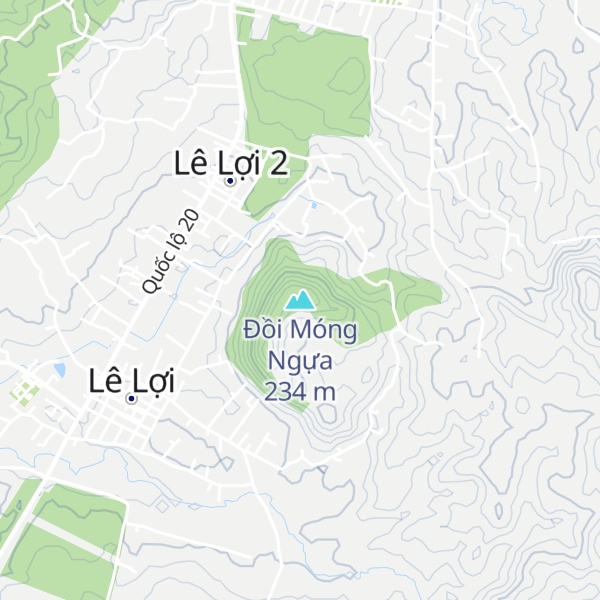 Map of Đồi Móng Ngựa
