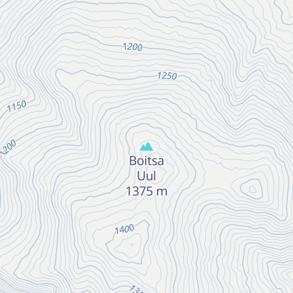 Map of Boitsa Uul