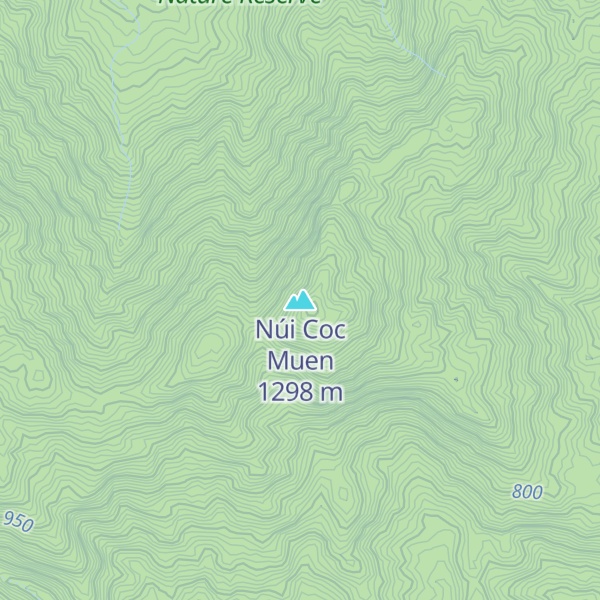 Map of Núi Coc Muen